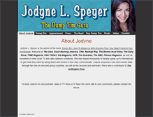 Tablet Screenshot of jodynespeyer.com
